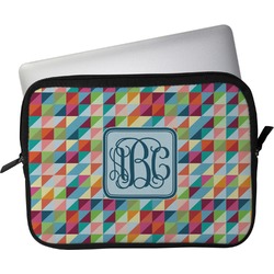 Retro Triangles Laptop Sleeve / Case - 11" (Personalized)