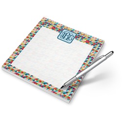 Retro Triangles Notepad (Personalized)