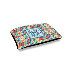 Retro Triangles Outdoor Dog Bed - Small (Personalized)