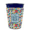 Retro Triangles Party Cup Sleeves - without bottom - FRONT (on cup)