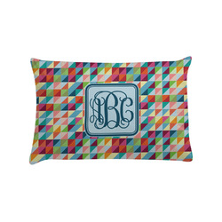 Retro Triangles Pillow Case - Standard (Personalized)