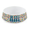 Retro Triangles Plastic Pet Bowls - Small - MAIN