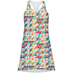 Retro Triangles Racerback Dress - Small