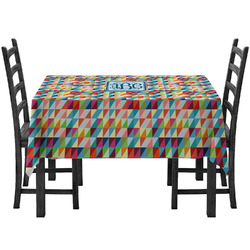 Retro Triangles Tablecloth (Personalized)