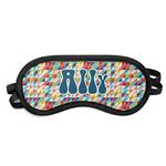 Retro Triangles Sleeping Eye Mask (Personalized)