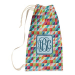 Retro Triangles Laundry Bags - Small (Personalized)