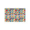 Retro Triangles Tissue Paper - Heavyweight - Small - Front