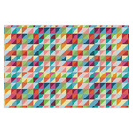 Retro Triangles X-Large Tissue Papers Sheets - Heavyweight