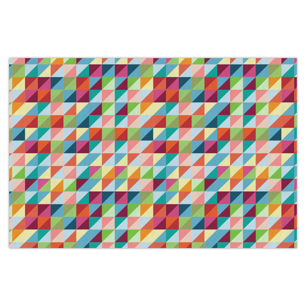 Custom Retro Triangles X-Large Tissue Papers Sheets - Heavyweight