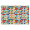 Retro Triangles Tissue Paper - Heavyweight - XL - Front