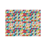 Retro Triangles Medium Tissue Papers Sheets - Lightweight