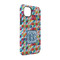 Retro Triangles iPhone 14 Pro Tough Case - Angle