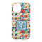 Retro Triangles iPhone 15 Case - Back