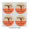 Retro Baseball 4" Multipurpose Round Labels - Sheet