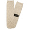 Retro Baseball Adult Crew Socks - Single Pair - Front and Back