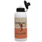 Retro Baseball Aluminum Water Bottle - White Front