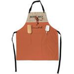 Retro Baseball Apron With Pockets w/ Name or Text