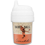 Retro Baseball Baby Sippy Cup (Personalized)