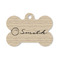 Retro Baseball Bone Shaped Dog Tag