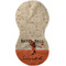 Retro Baseball Burp Peanut Shaped Flat