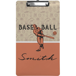 Retro Baseball Clipboard (Legal Size) w/ Name or Text