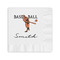 Retro Baseball Coined Cocktail Napkins (Personalized)