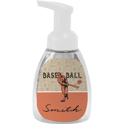 Retro Baseball Foam Soap Bottle (Personalized)