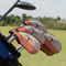 Retro Baseball Golf Club Cover - Set of 9 - On Clubs