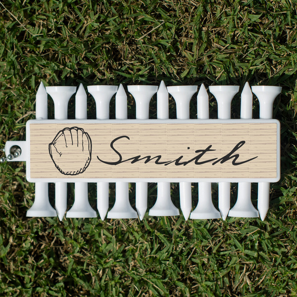 Custom Retro Baseball Golf Tees & Ball Markers Set (Personalized)