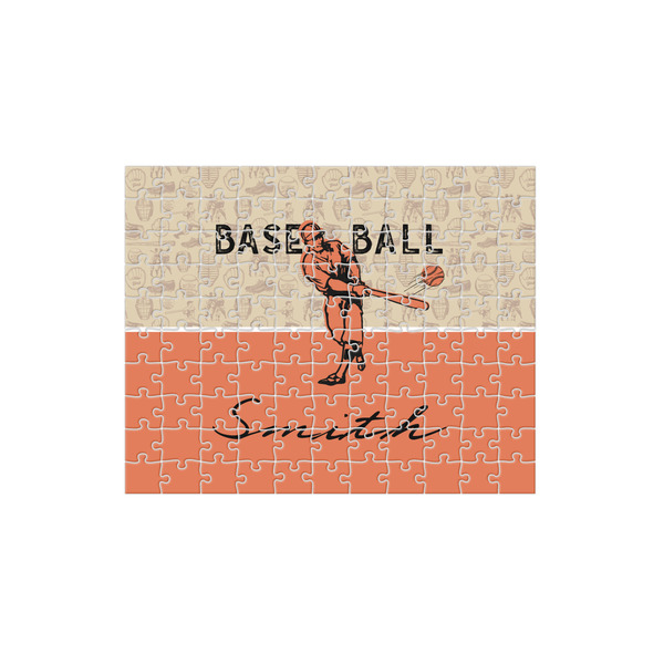 Custom Retro Baseball 110 pc Jigsaw Puzzle (Personalized)