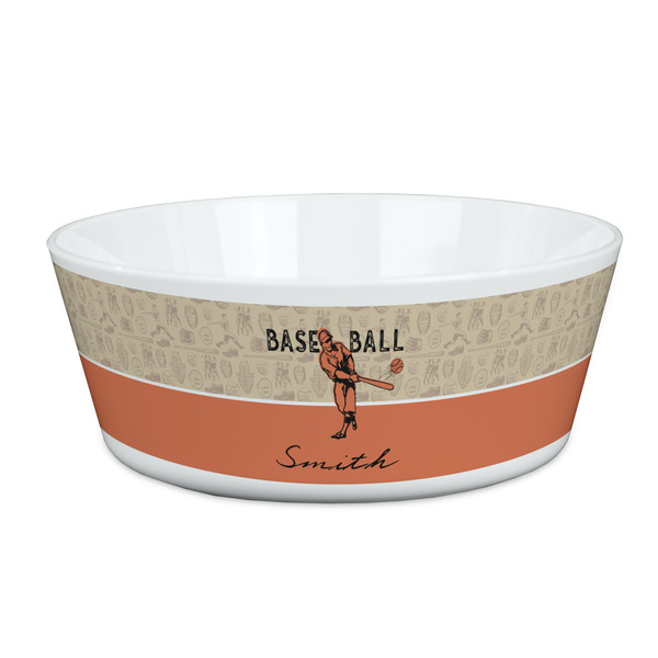 Custom Retro Baseball Kid's Bowl (Personalized)