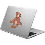 Retro Baseball Laptop Decal (Personalized)