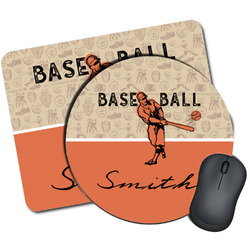 Retro Baseball Mouse Pad (Personalized)