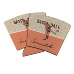 Retro Baseball Party Cup Sleeve (Personalized)