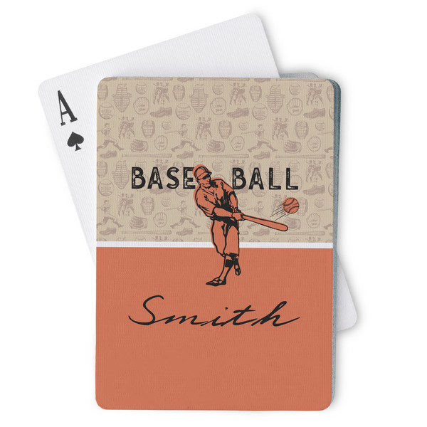 Custom Retro Baseball Playing Cards (Personalized)