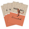 Retro Baseball Playing Cards - Hand Back View