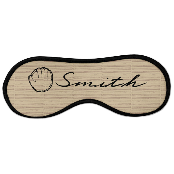 Custom Retro Baseball Sleeping Eye Masks - Large (Personalized)