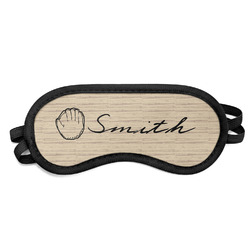 Retro Baseball Sleeping Eye Mask - Small (Personalized)