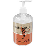 Retro Baseball Acrylic Soap & Lotion Bottle (Personalized)