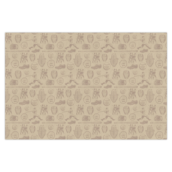 Custom Retro Baseball X-Large Tissue Papers Sheets - Heavyweight