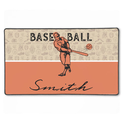 Retro Baseball XXL Gaming Mouse Pad - 24" x 14" (Personalized)