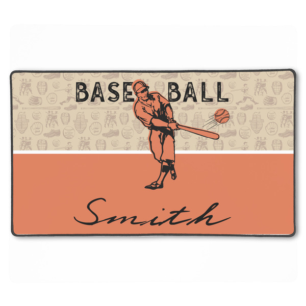 Custom Retro Baseball XXL Gaming Mouse Pad - 24" x 14" (Personalized)