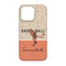 Retro Baseball iPhone 13 Pro Case - Back