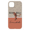 Retro Baseball iPhone 14 Plus Case - Back