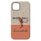 Retro Baseball iPhone 14 Plus Tough Case - Back