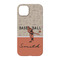 Retro Baseball iPhone 14 Pro Case - Back