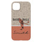 Retro Baseball iPhone 14 Pro Max Case - Back