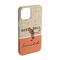 Retro Baseball iPhone 15 Case - Angle