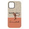 Retro Baseball iPhone 15 Plus Tough Case - Back