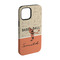 Retro Baseball iPhone 15 Pro Tough Case - Angle